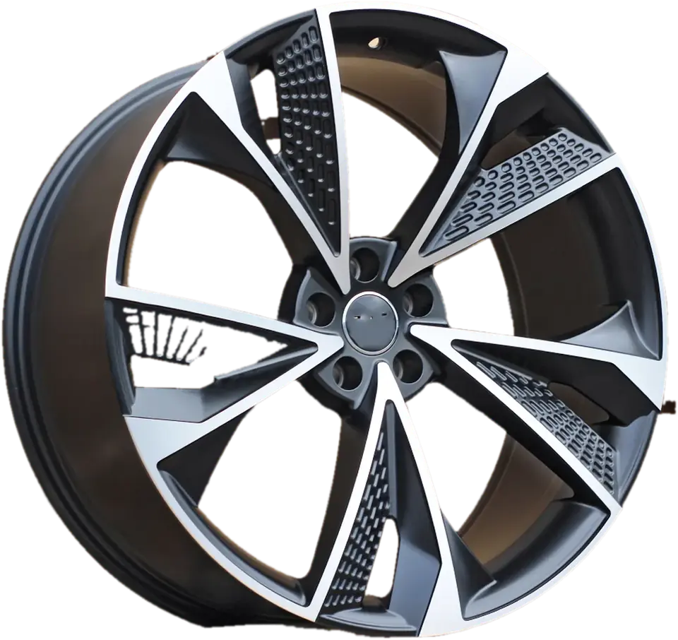 Audi B1566 (IND5456)  Black Polished Matt