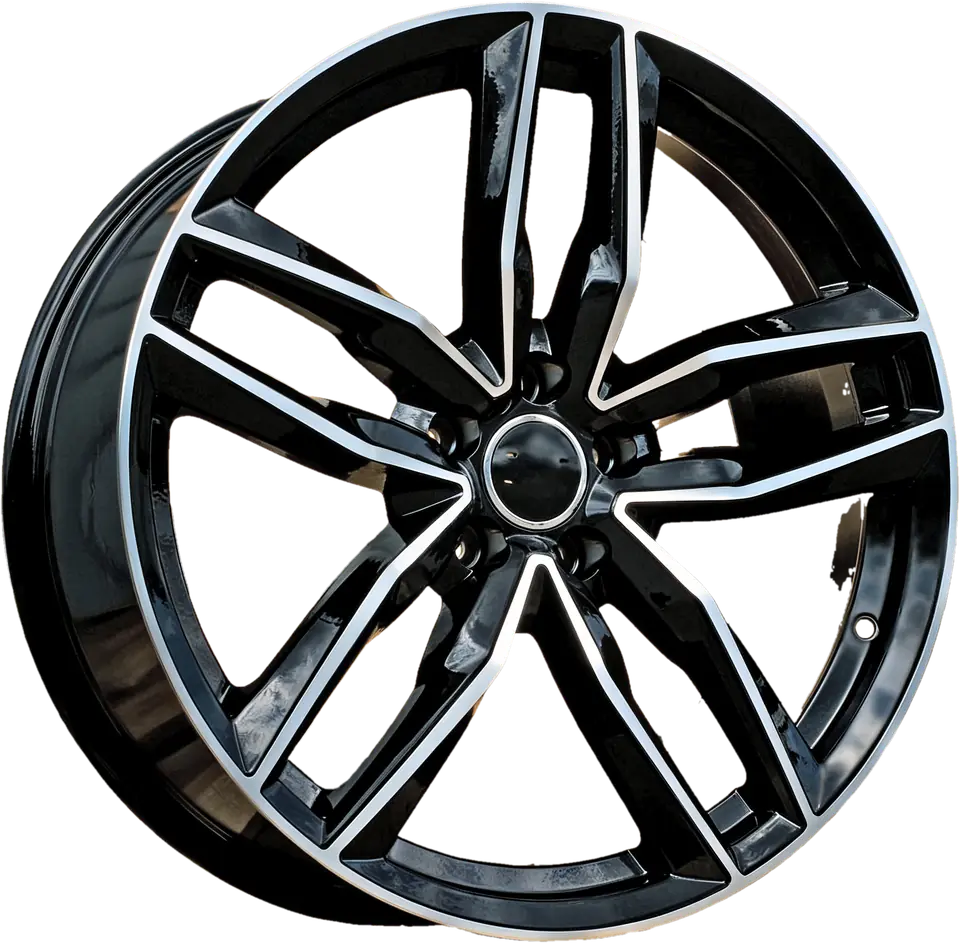 Audi BK690 (BY1126)  Black Polished+Powder Coating