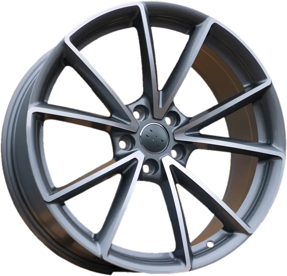 Audi BK703 Grey Polished Half Matt