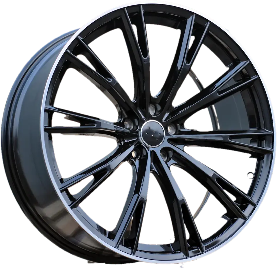 Audi H5060 Black+Polished Lip