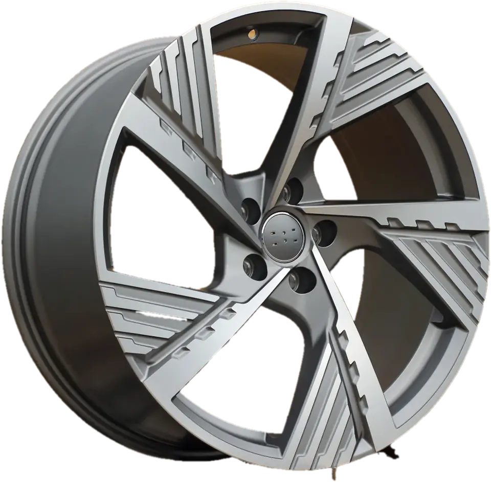 Audi I5639 Grey Polished Half Matt