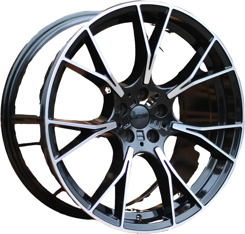 BMW B1617 (IND7046)  Black Polished+Powder Coating