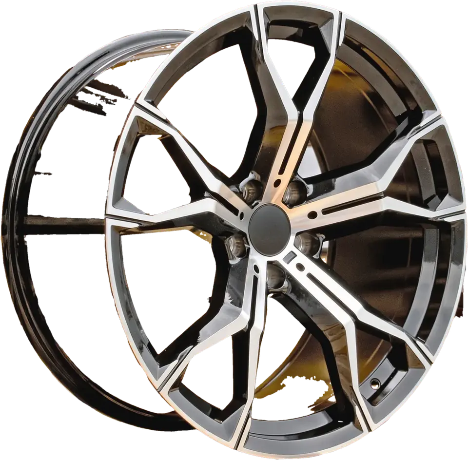 BMW B5498 Black Polished+Powder Coating