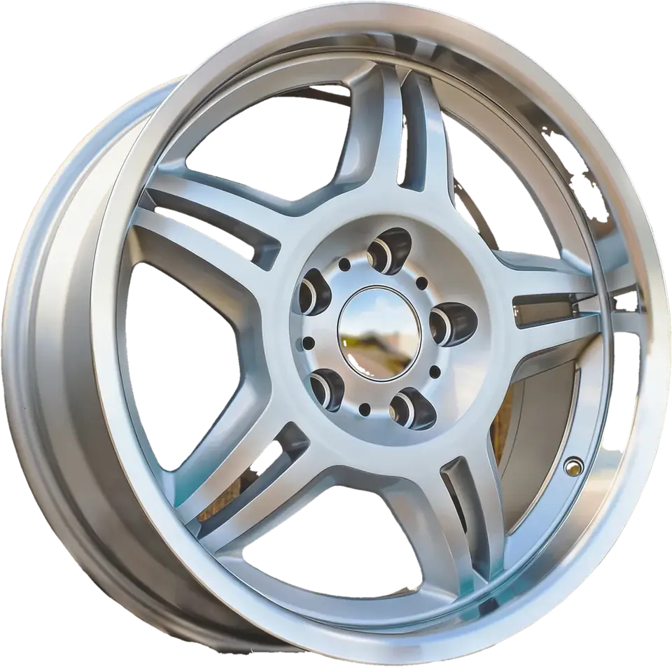 BMW BK657 Silver+Polished Lip