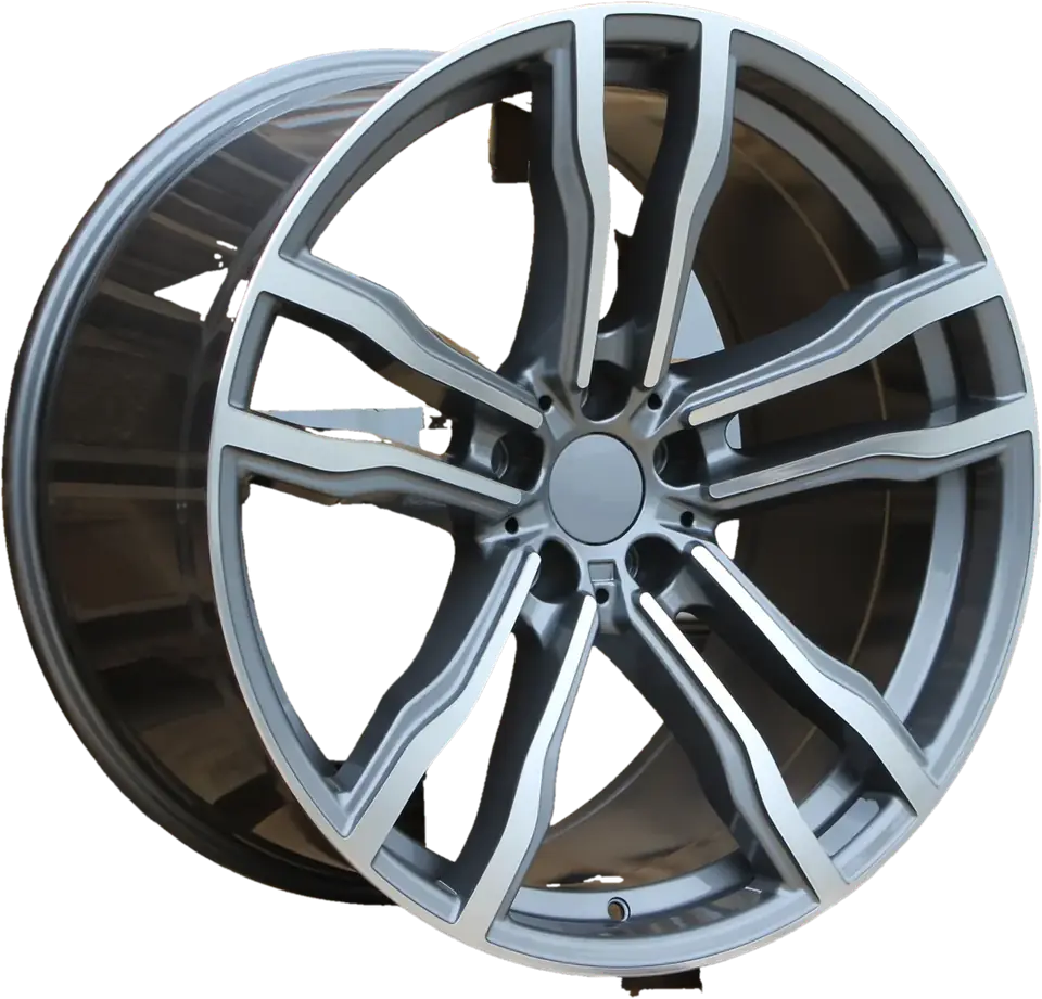 BMW BY588 (DLJ588) Grey Polished+Powder Coating