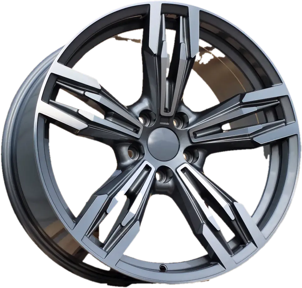 BMW BY983 Grey Polished+Powder Coating