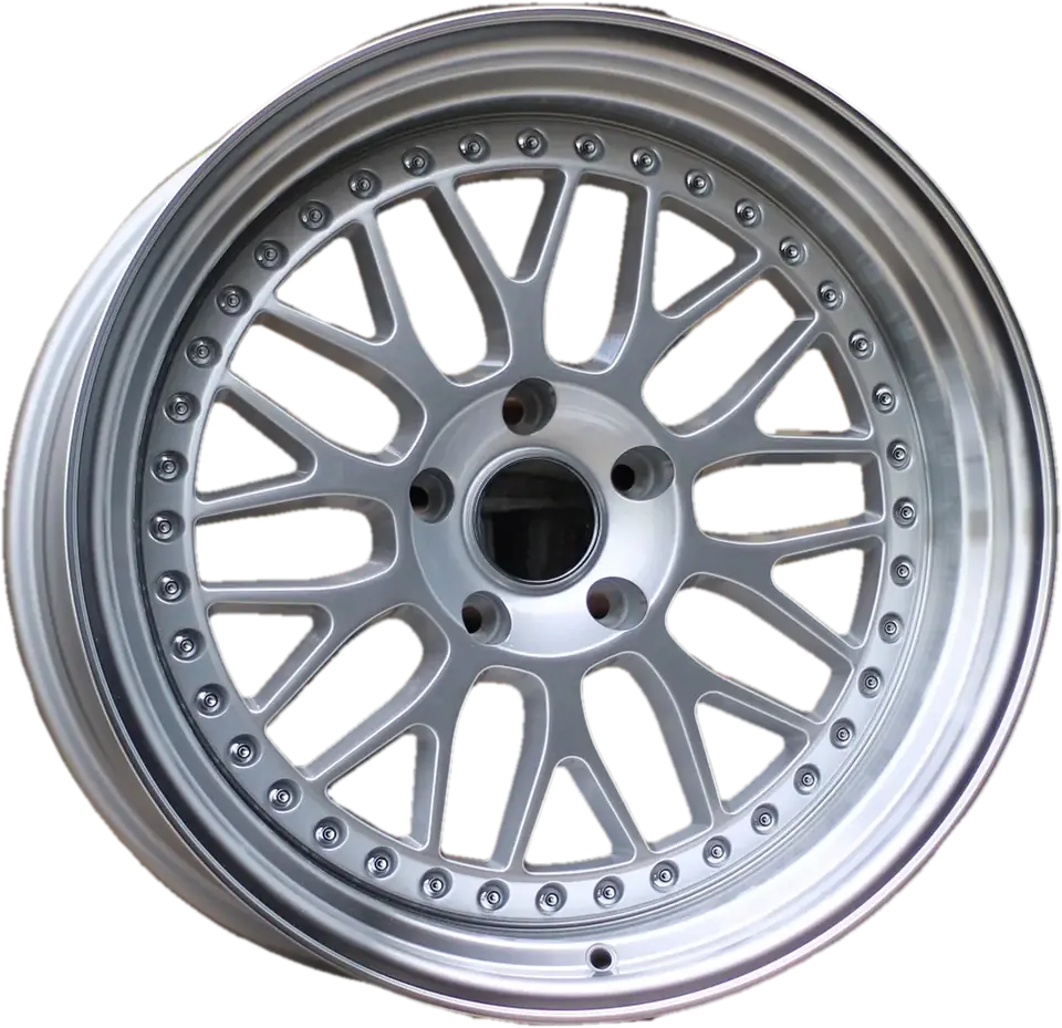 BMW XFE55 Silver+Polished Lip