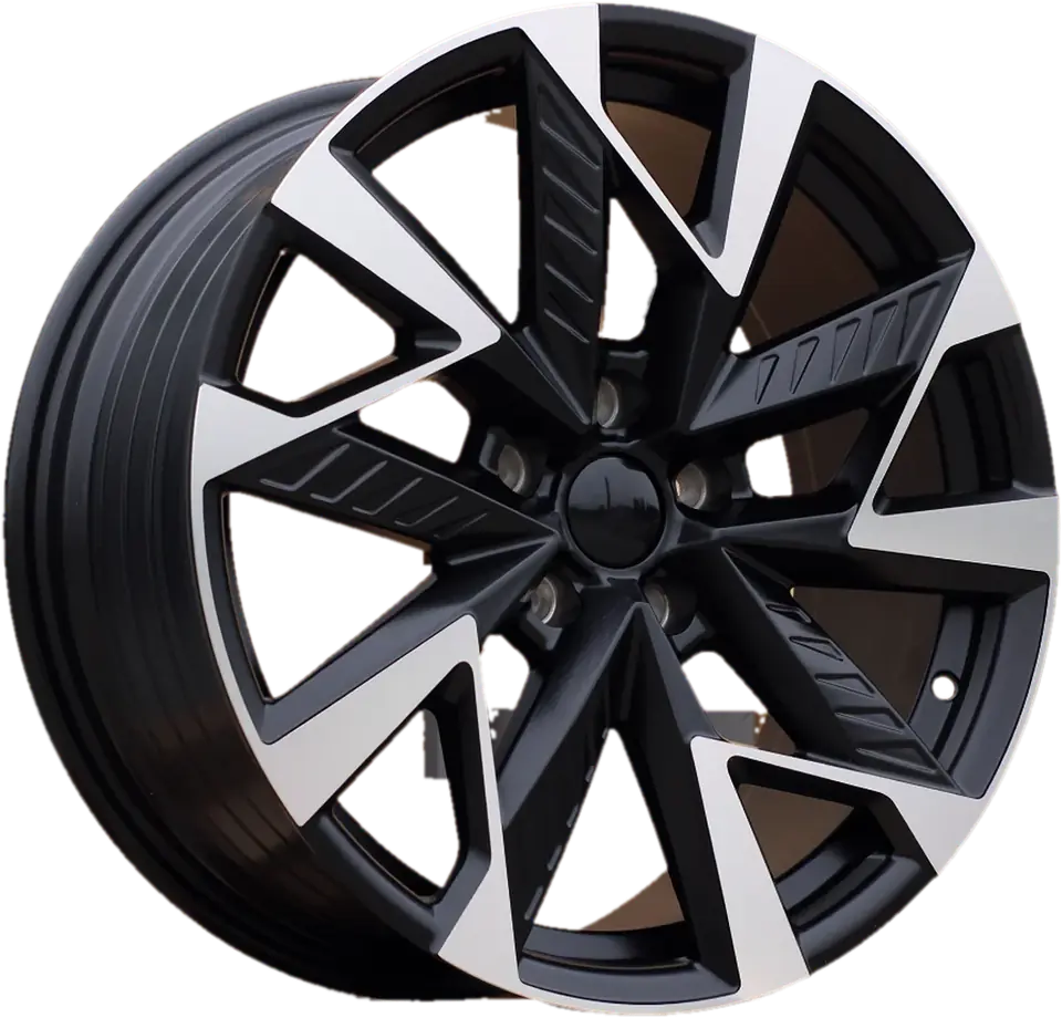 CUPRA YF0443 Black Polished Half Matt