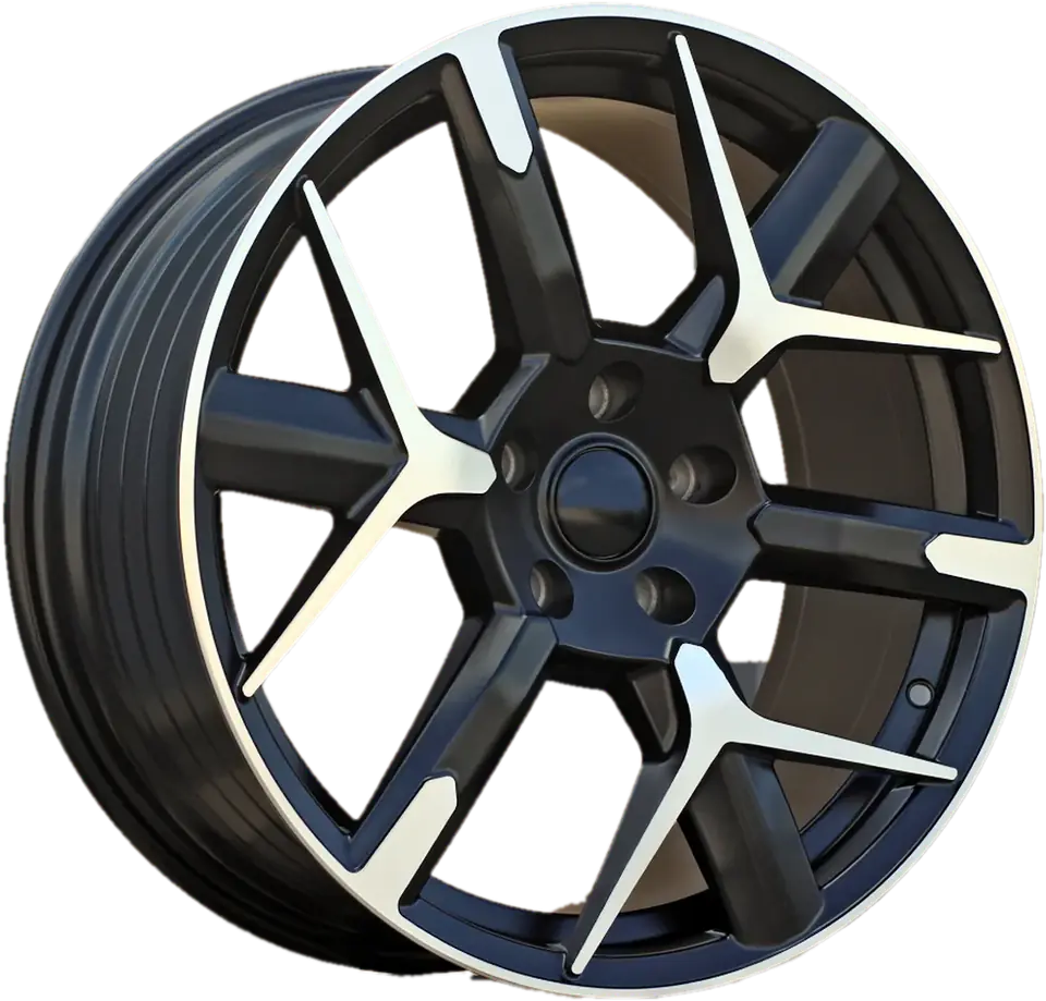 CUPRA YF6147 Black Polished Half Matt