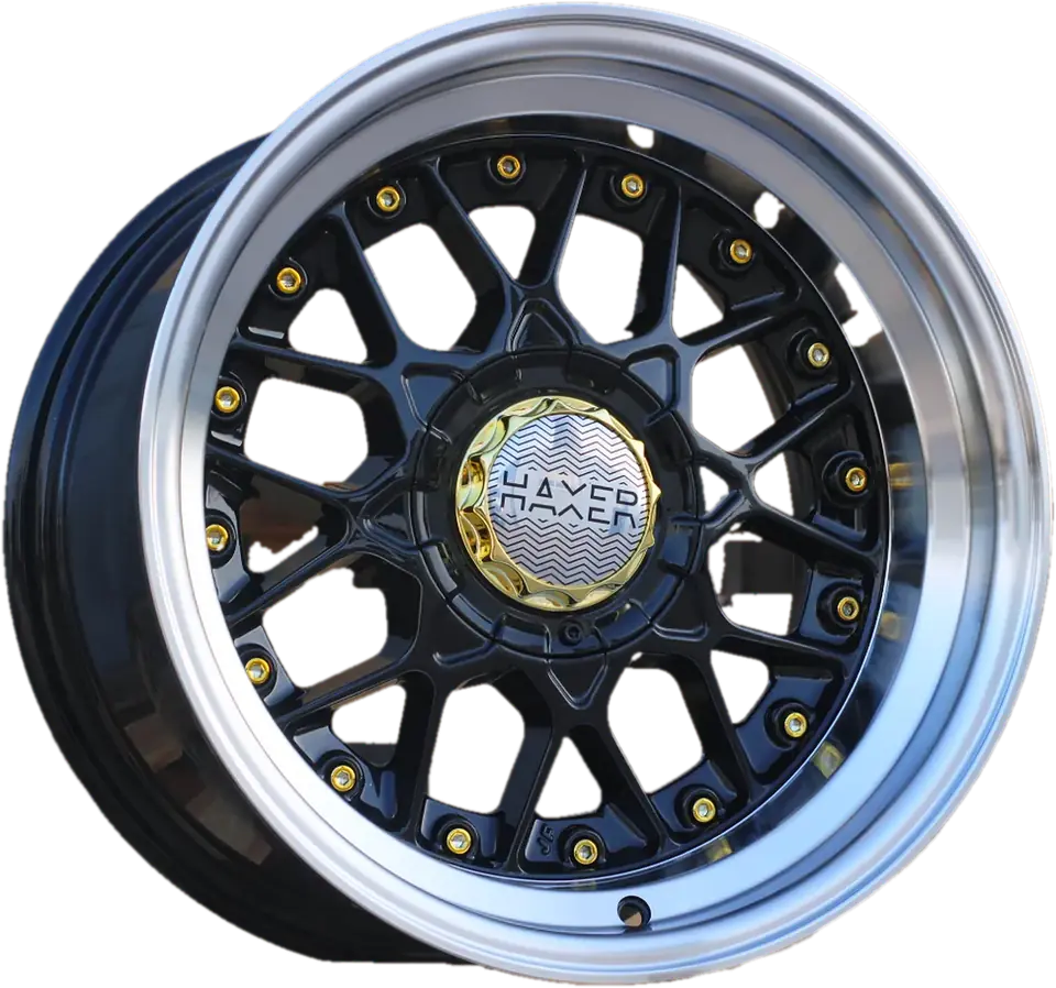 Haxer HX025 (LU1880)  Black+Polished Lip