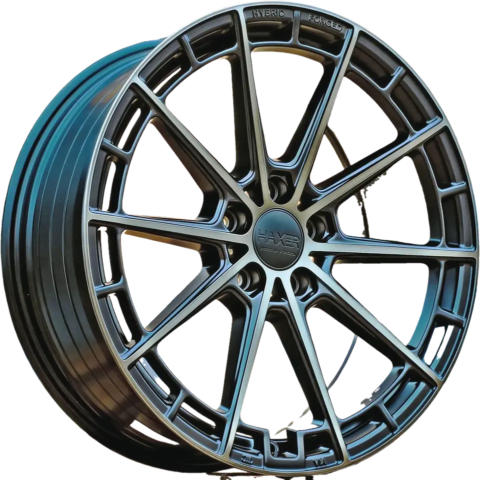 Haxer HX019F (F9793) Black Half Matt Double Tinted Face