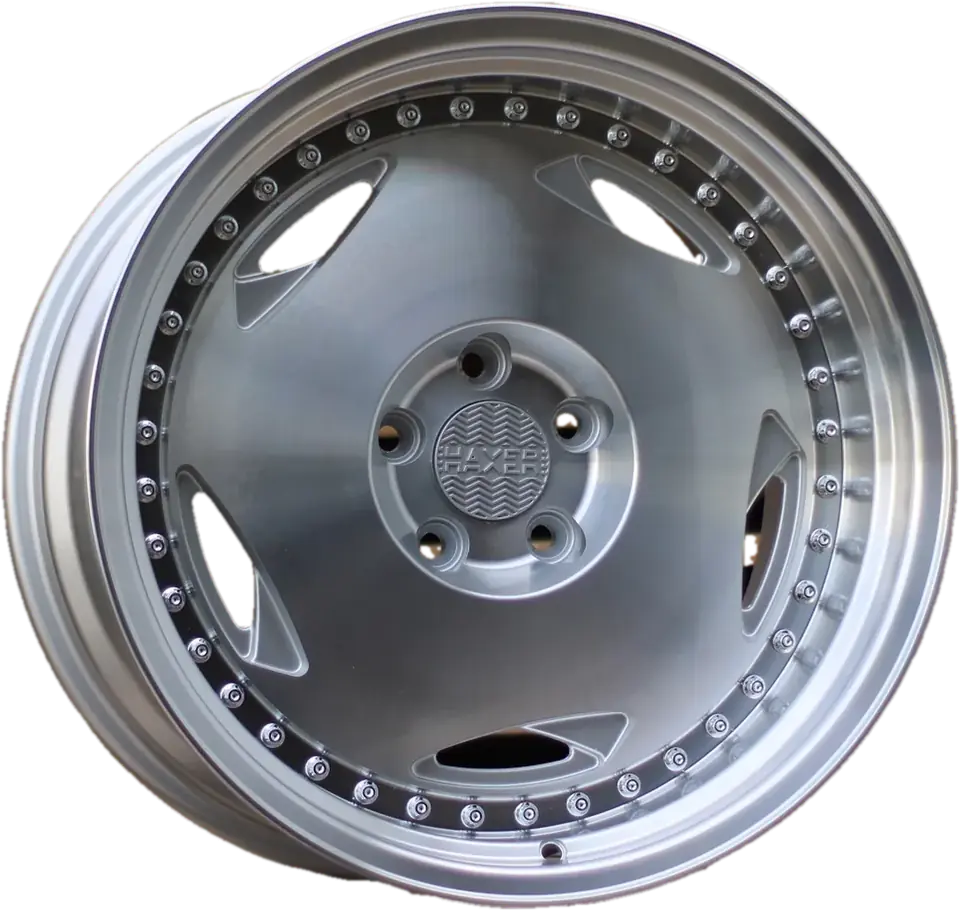 Haxer HX029 Polished Silver+Polished Lip