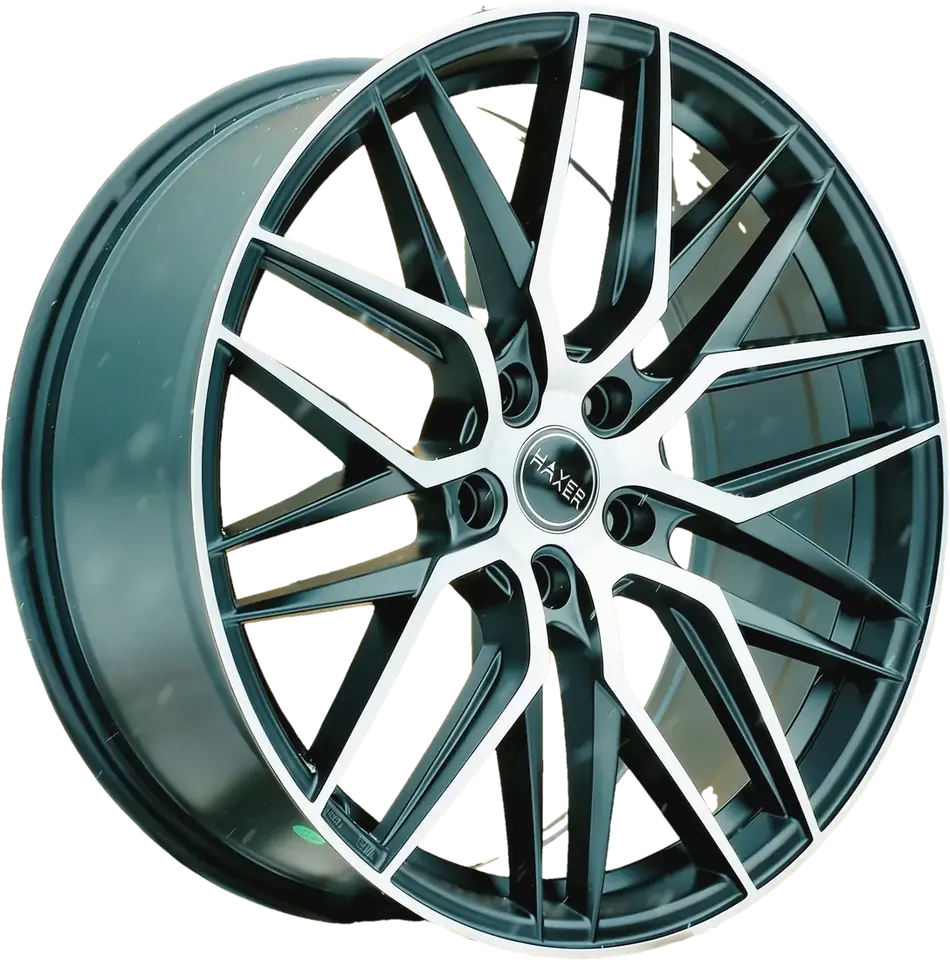 Haxer HX035 (B5902) Black Polished Half Matt