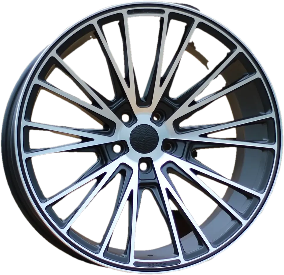 Haxer HX040 Black Polished Half Matt+Powder Coating