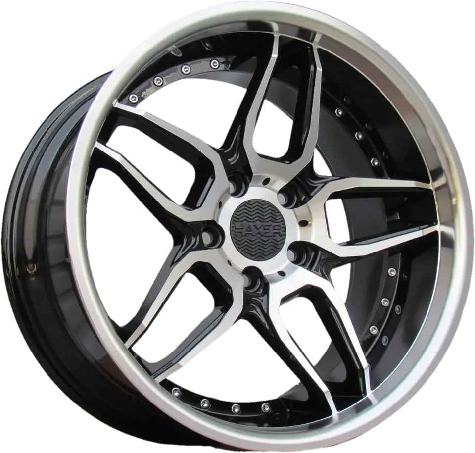 Haxer SSA01 (HX030)  Black Polished+Powder Coating