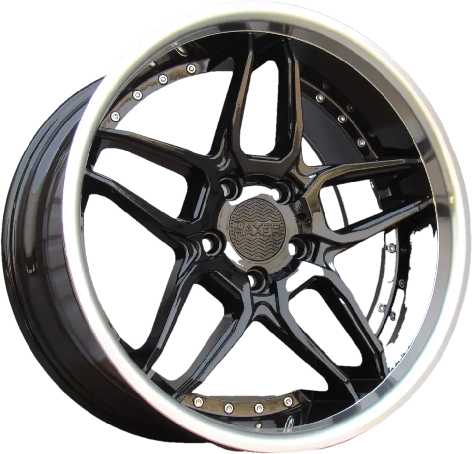 Haxer SSA01 (HX030)  Black+Polished Lip