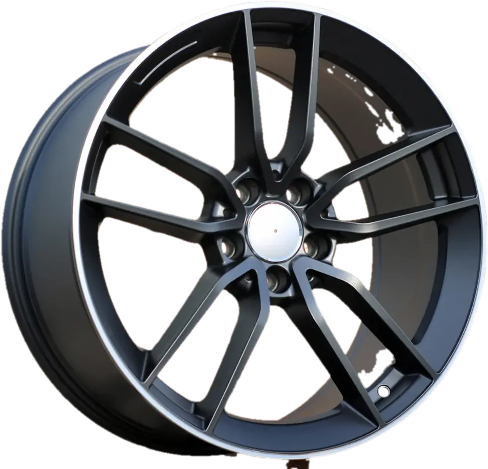 Mercedes-Benz B5461 Black Half Matt+Polished Lip