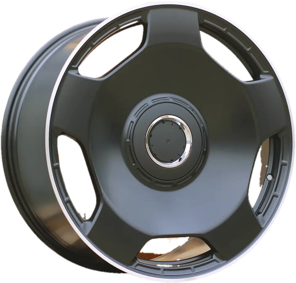 Mercedes-Benz F5133 Black Half Matt+Polished Lip