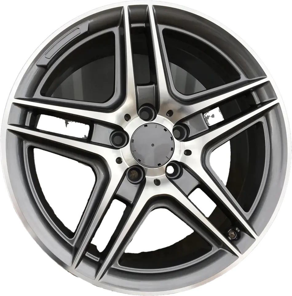 Mercedes-Benz SSA02 Grey Polished+Powder Coating