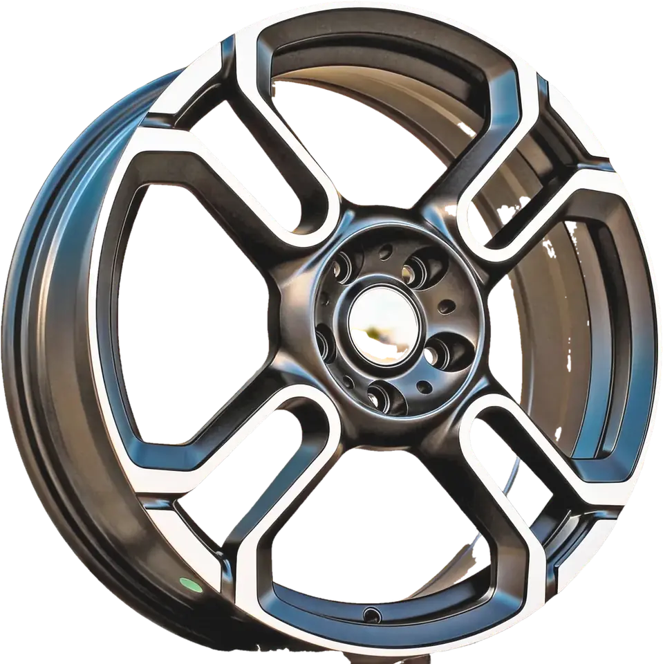 MINI F8002 Black Polished Half Matt