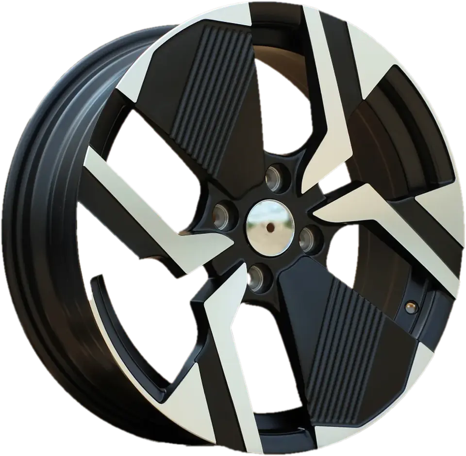 Peugeot YF6148 Black Polished Half Matt