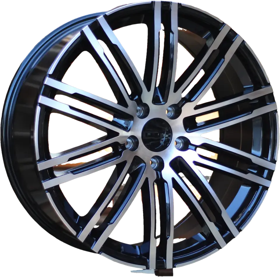 Porsche B1026 (LU1293)  Black Polished+Powder Coating