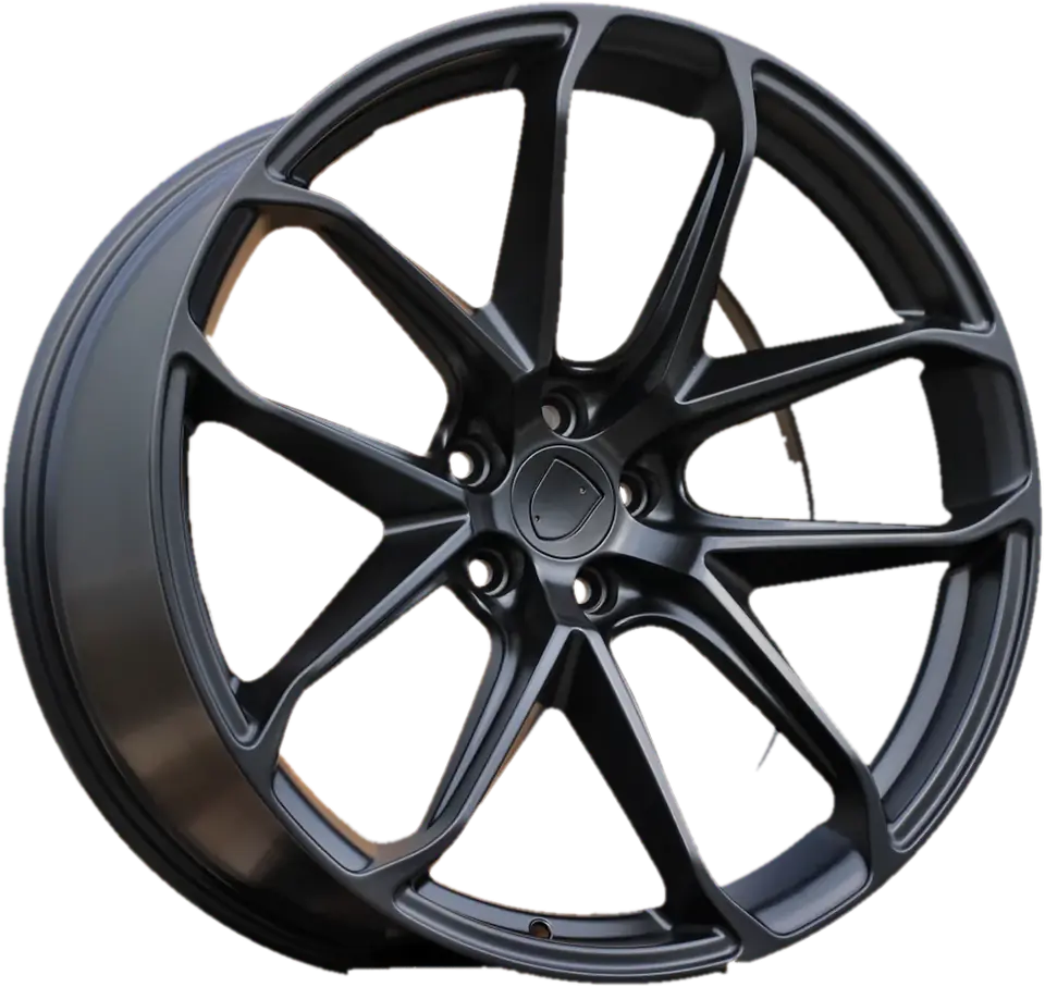 Porsche Y5985B Black Half Matt