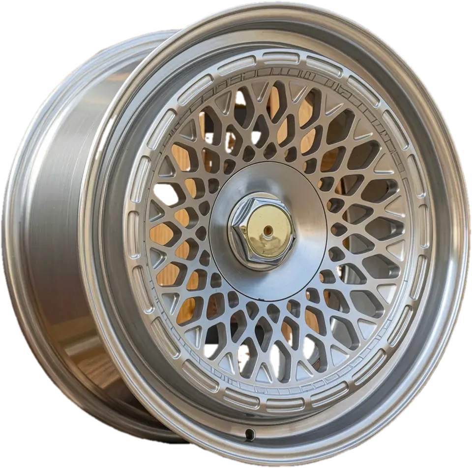 Racing 1308B Silver Shining+Polished Lip