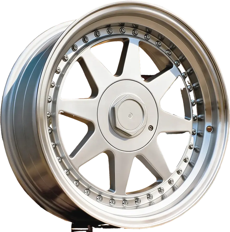 Racing 7905F Silver+Polished Lip