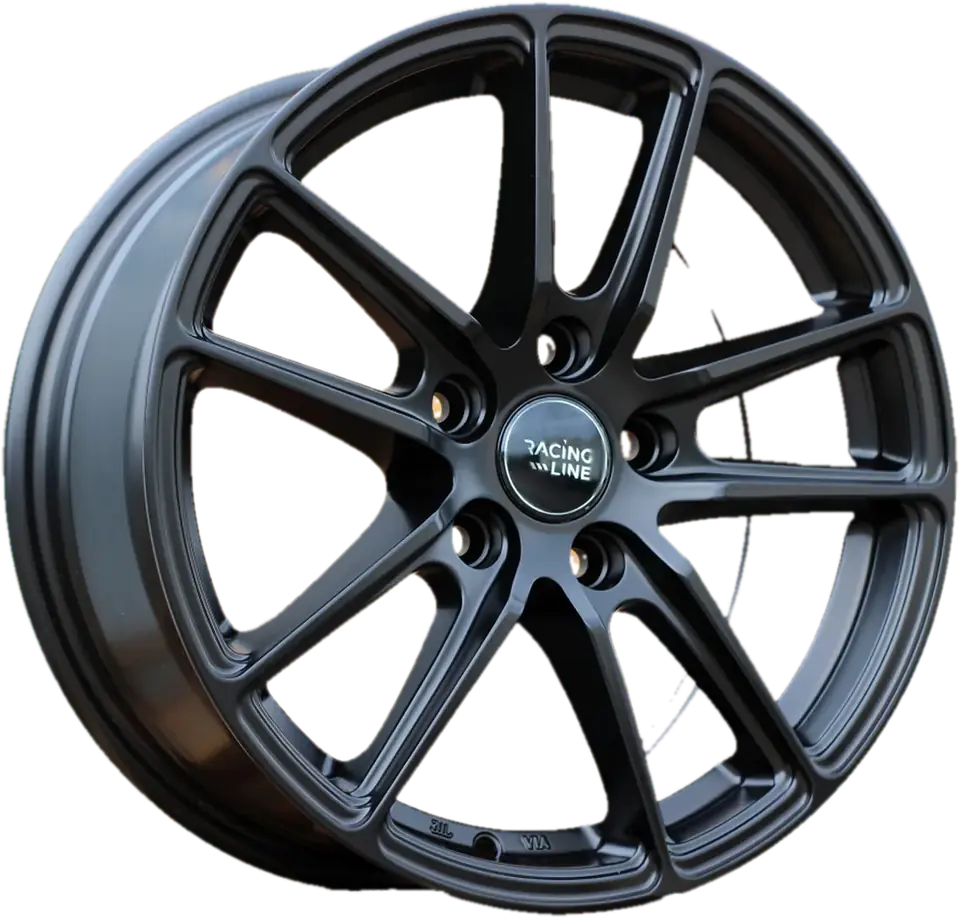 Racing B1155 Black Half Matt