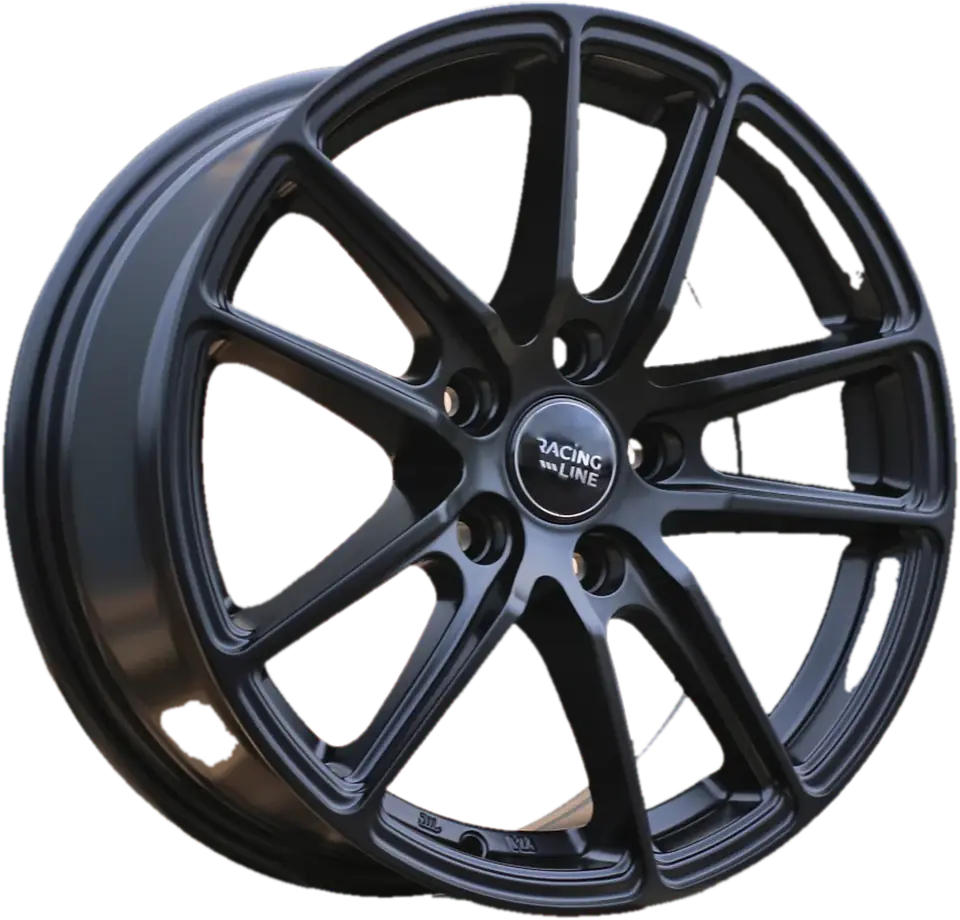 Racing BK1155 Black Half Matt