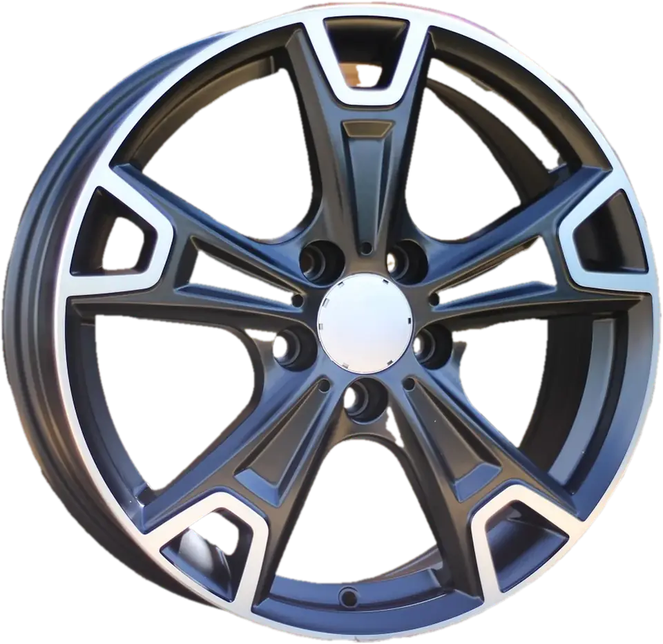Racing FE158 Black Polished Half Matt