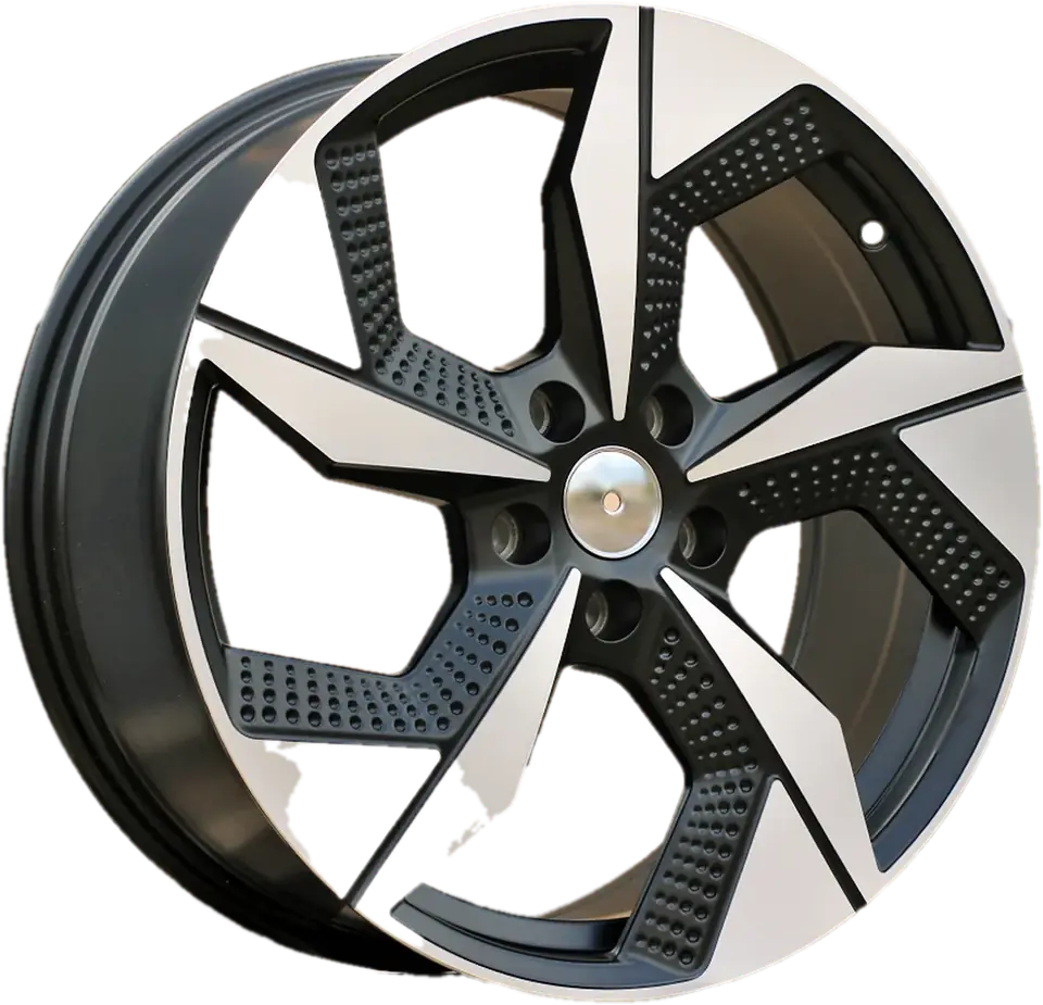 Racing I5637 Black Polished Half Matt