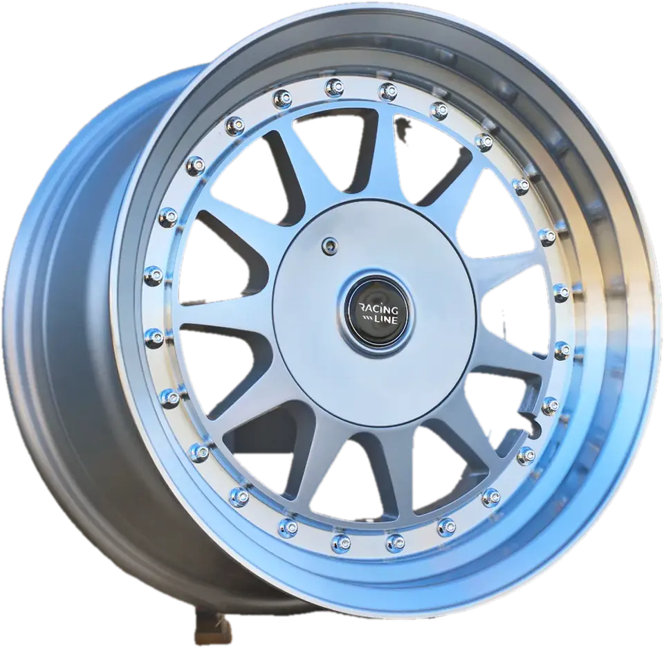 Racing LU596 Silver+Polished Lip