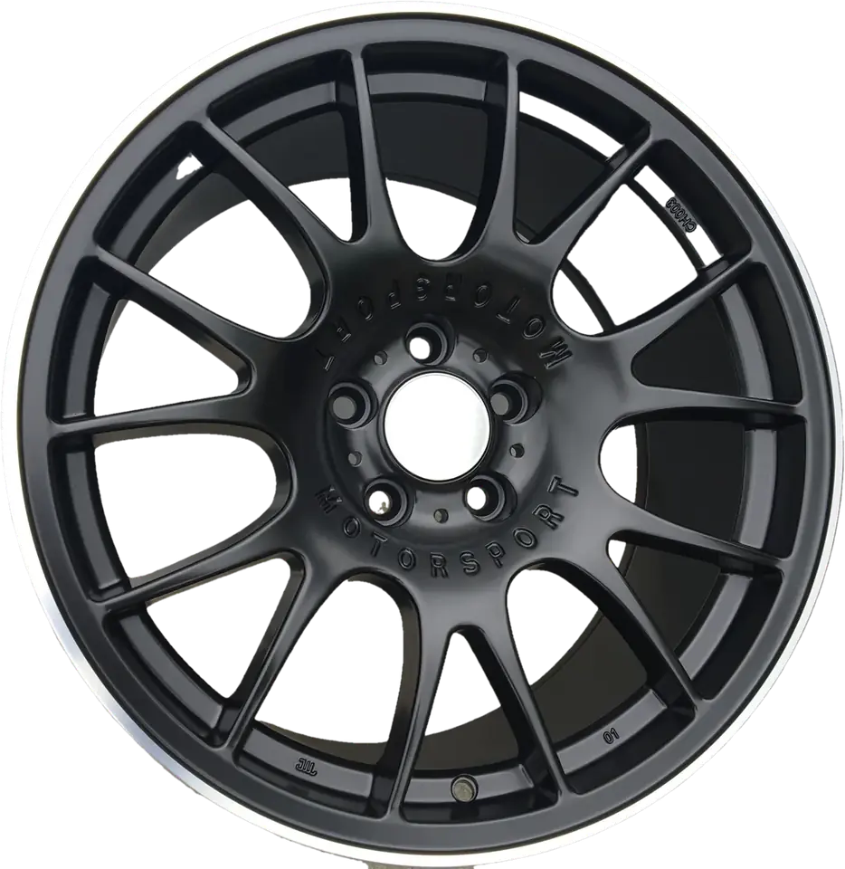 Racing QC111 Black Half Matt+Polished Lip
