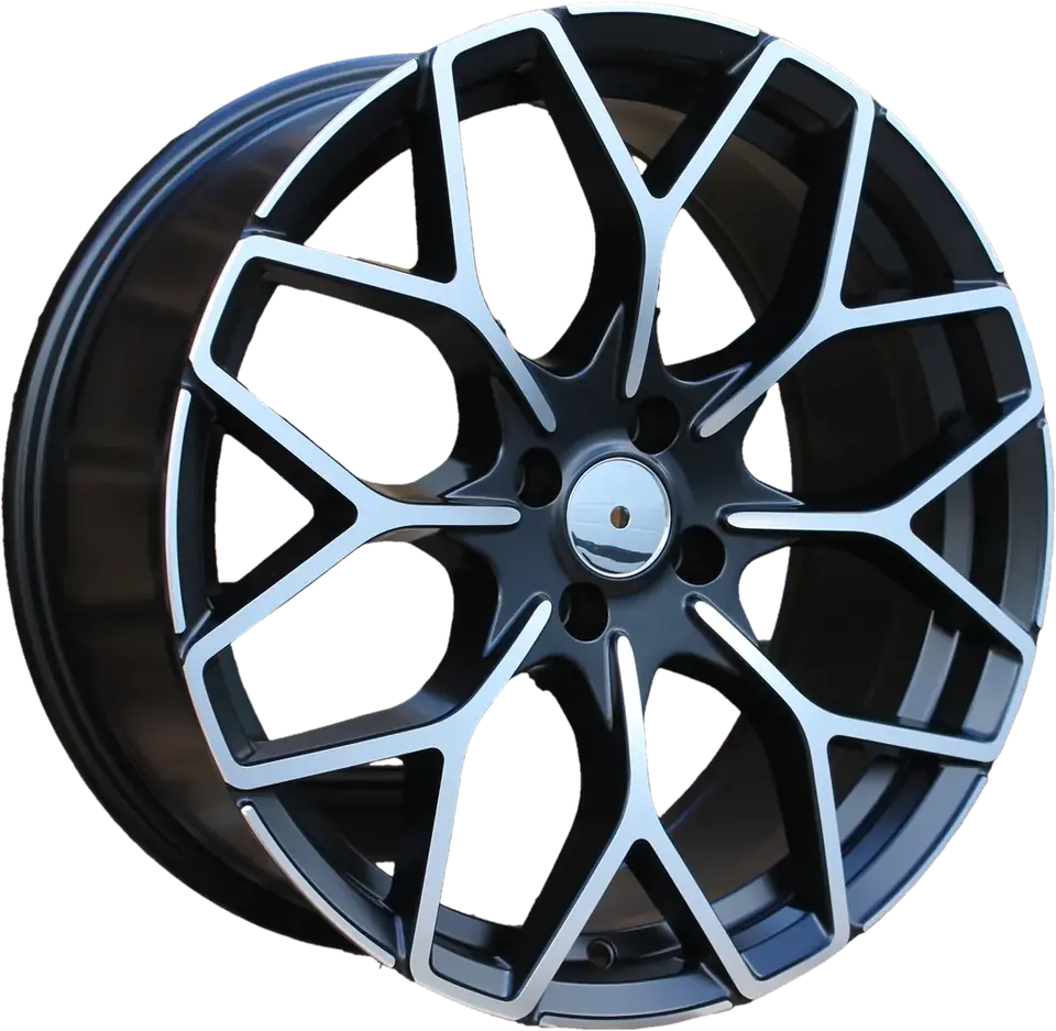 Smart B1449 Black Polished Half Matt
